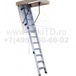 Алюминиевая чердачная лестница Oman Alu Profi Lite 600*1200*2800