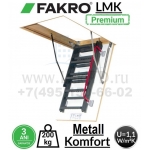 Чердачная лестница с люком Fakro LMK Metall 700*1400*2800