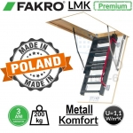 Чердачная лестница Fakro LMK Metall 700*1300*3050
