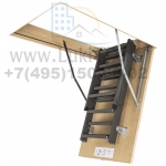 Чердачная лестница в потолок с люком Fakro LMS Metall 600*1200*2800